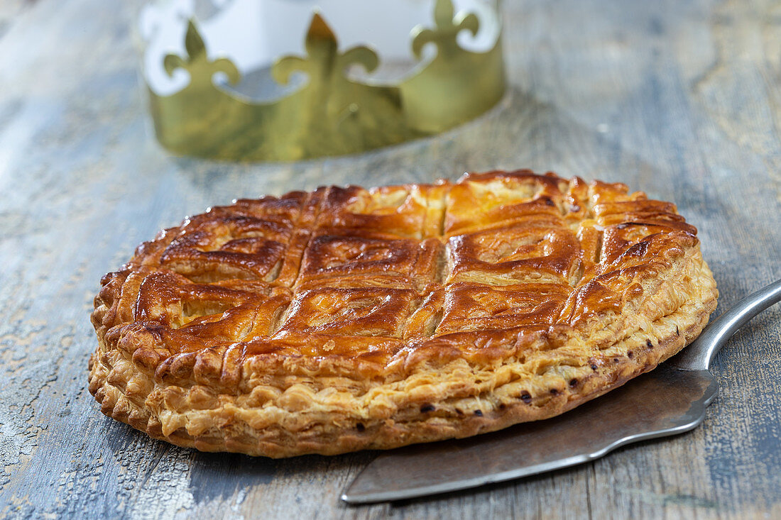 Galette Des Rois Bilder Kaufen Stockfood