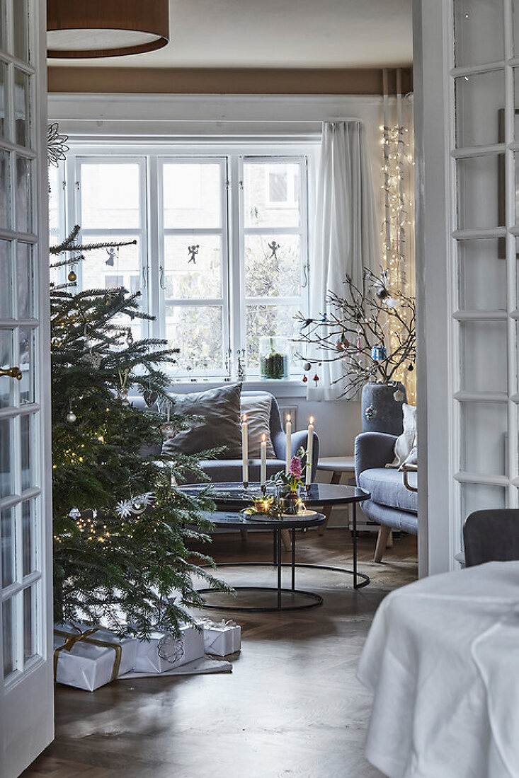 Modern Home, Traditional Christmas