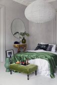 Bedroom in Delicate Bohemian Style