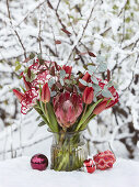 5 December Creations with Winter Plants and Flowers