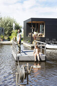 Cool Countryside Boathouse