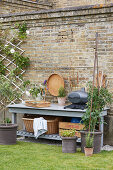 Upcycled Garden Kitchen