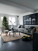 A Nordic Christmas in Monochrome