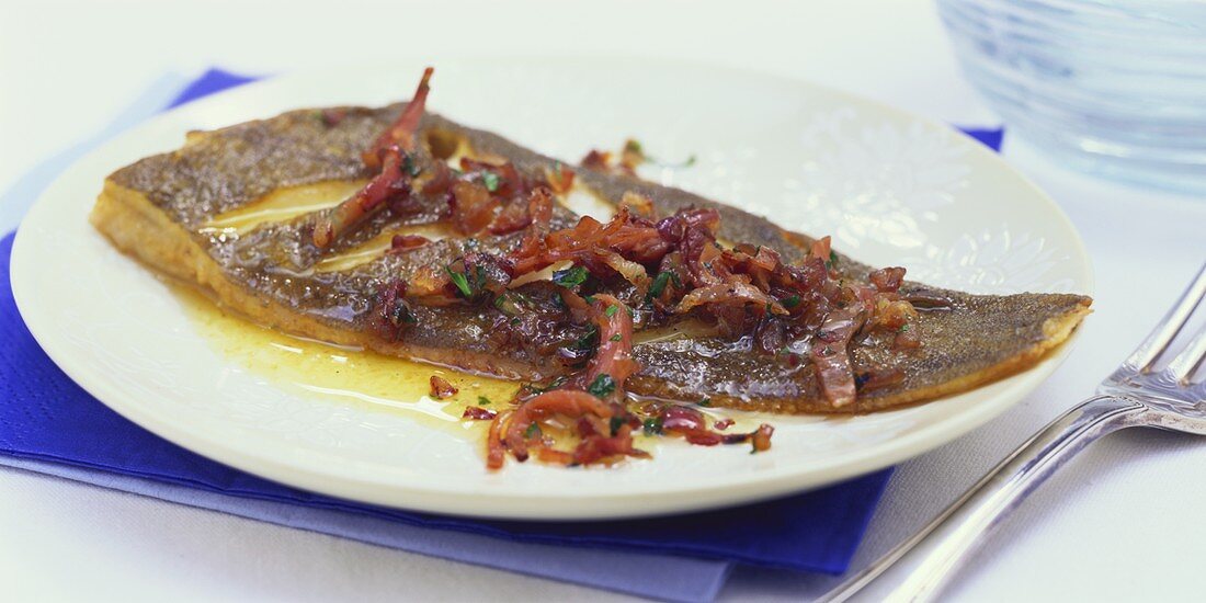 Finkenwerder plaice (with bacon)