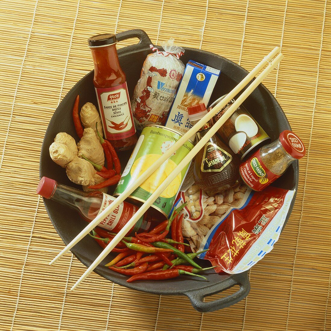 Ingredients for Asian dishes