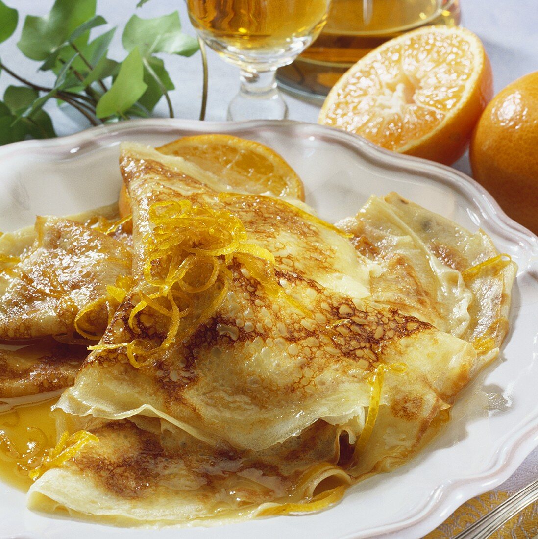 Crêpe Suzette (Crêpe in Cointreau & orange sauce, France)