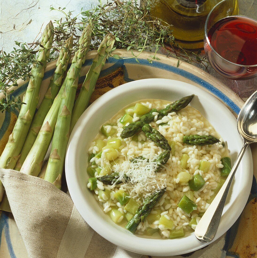 Risotto mit Spargel