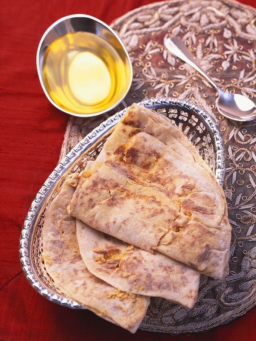 Puran Poli (Sweet flatbread, India)