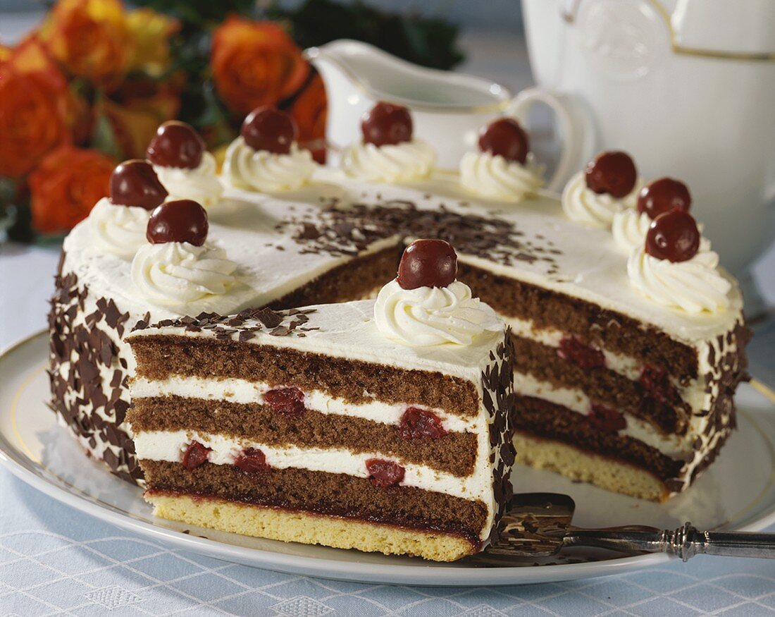 Black Forest gateau