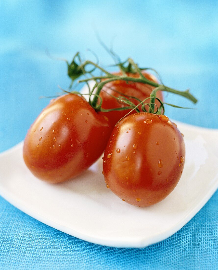 Three tomatoes