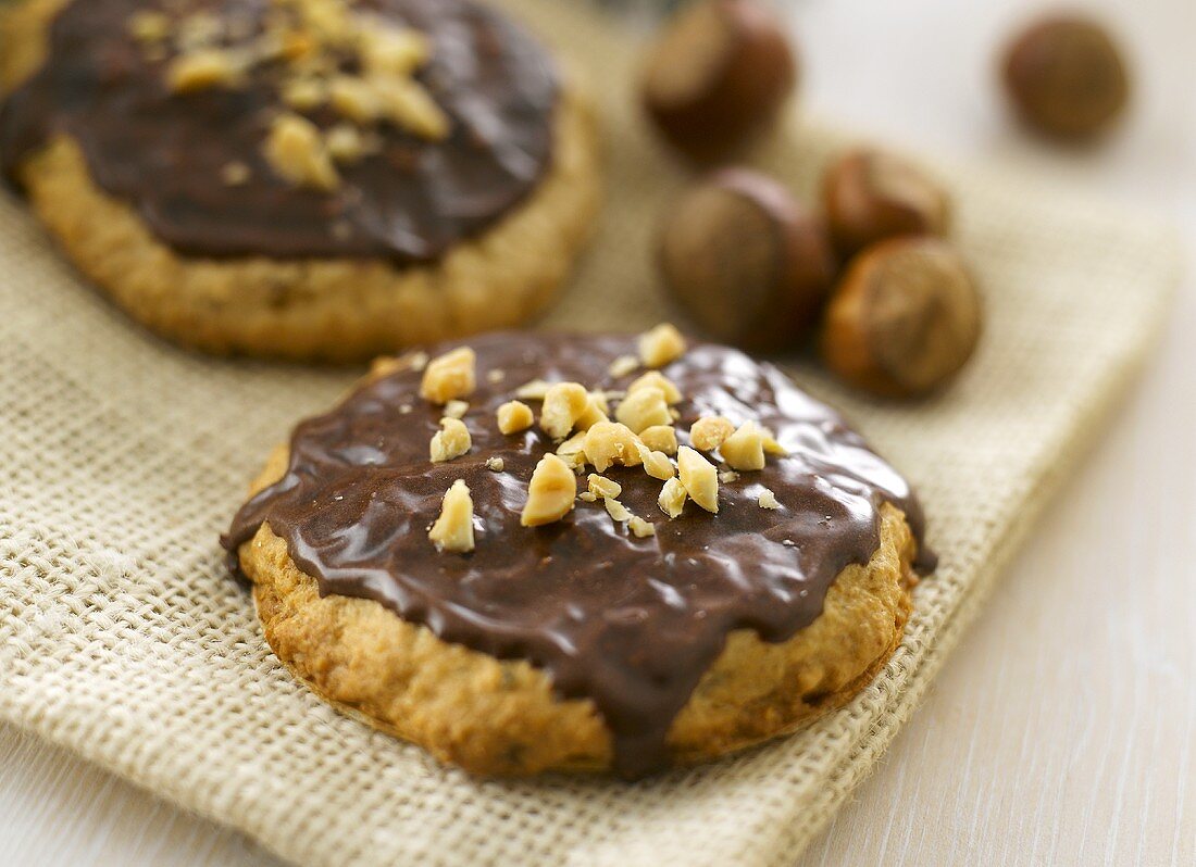 Hazelnut cookies