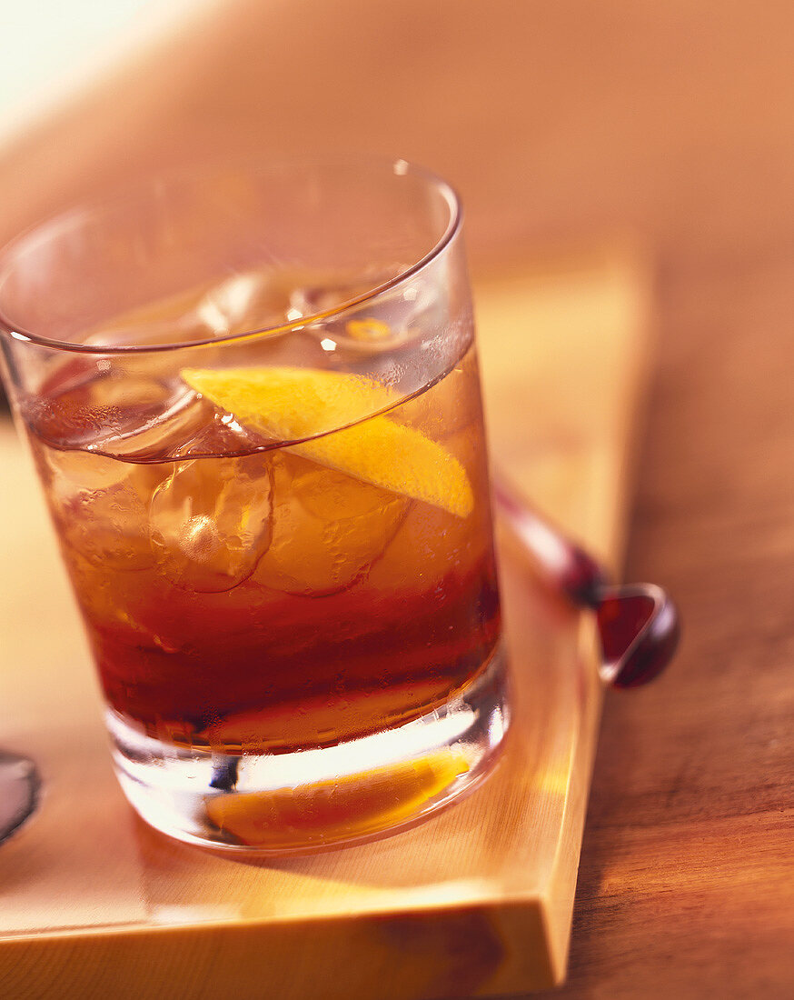 Negroni: cocktail made with gin, Campari and Vermouth