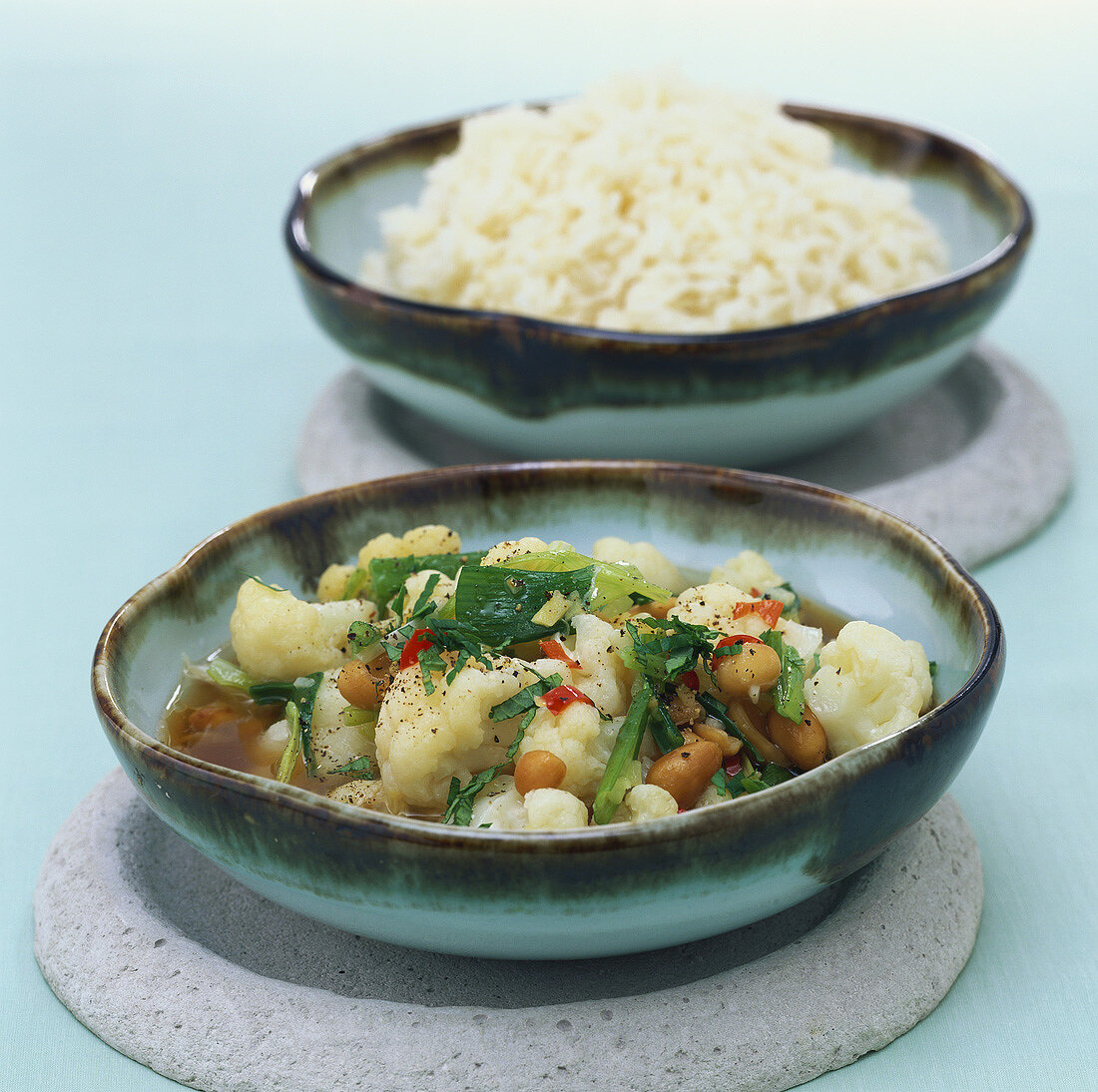 Gebratener Blumenkohl mit Erdnüssen