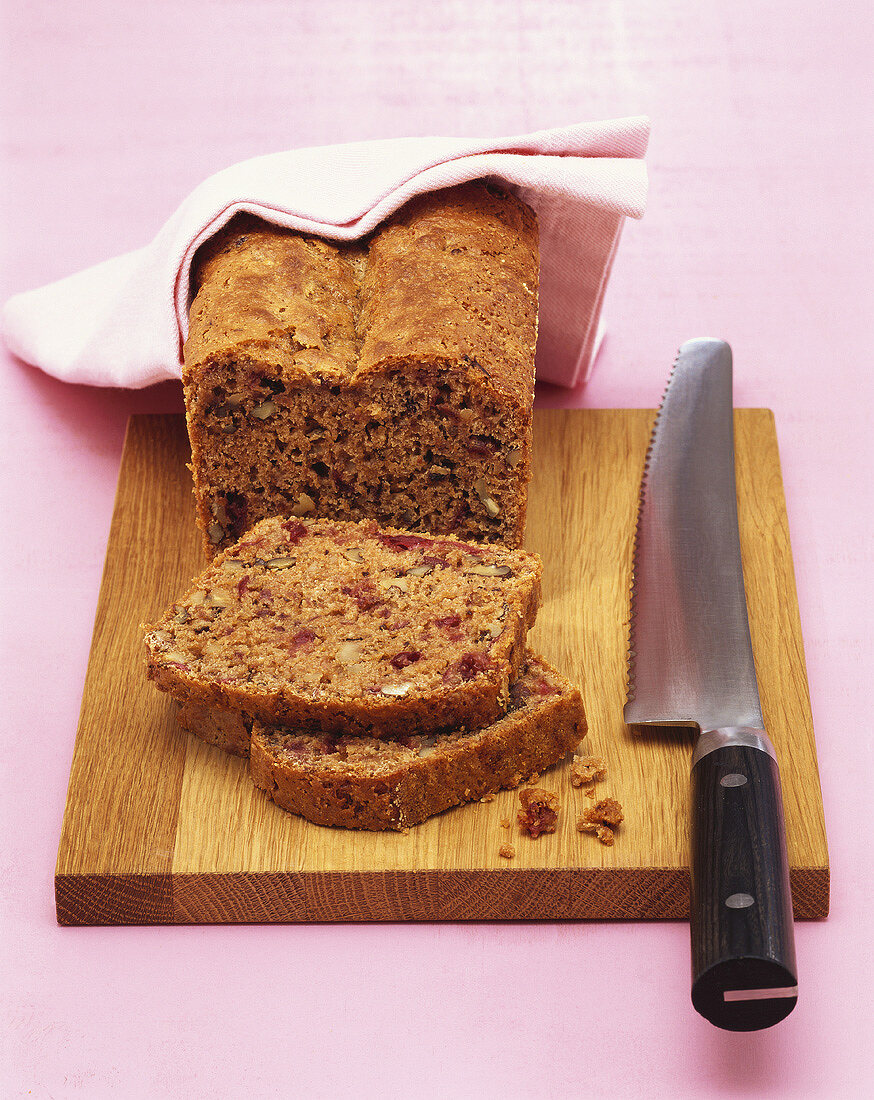 Cranberry and nut bread