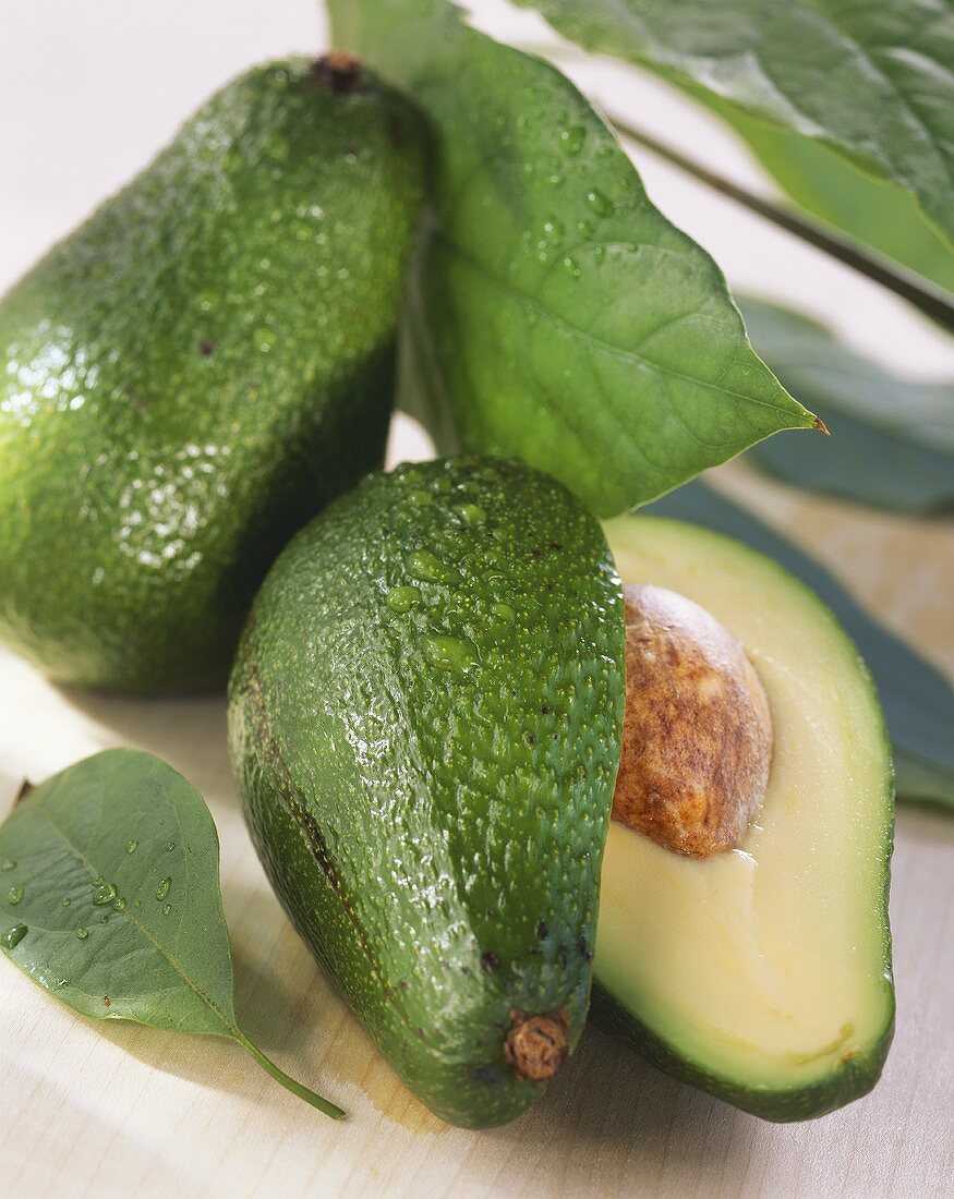 Fresh avocados