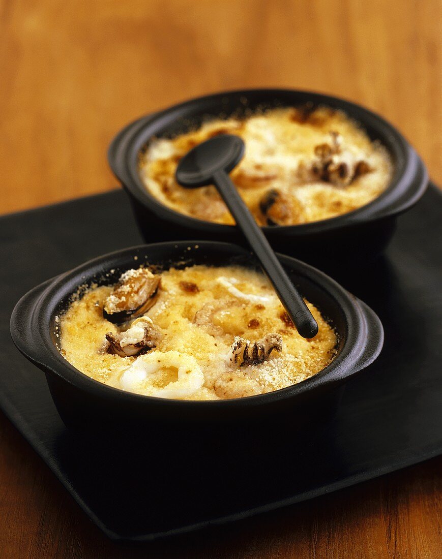 Meeresfrüchtegratin