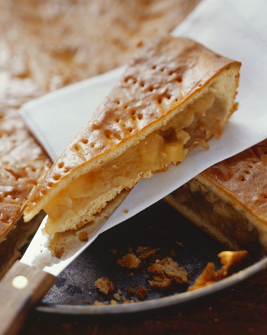 Rieser Bauerntorte (Gedeckter Apfelkuchen, Bayern)