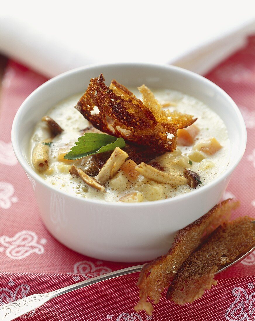 Lungauer Eachtlingssuppe (Potato soup, Salzburg)