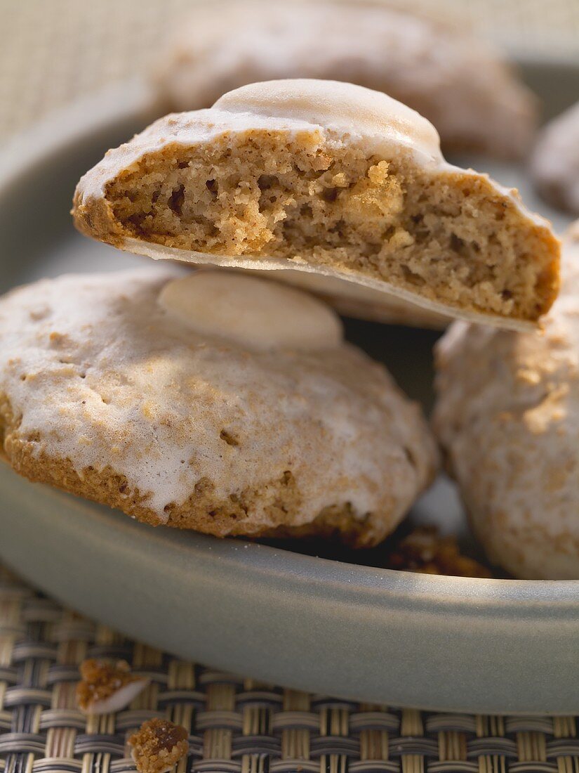 Elisen lebkuchen with marzipan and rum