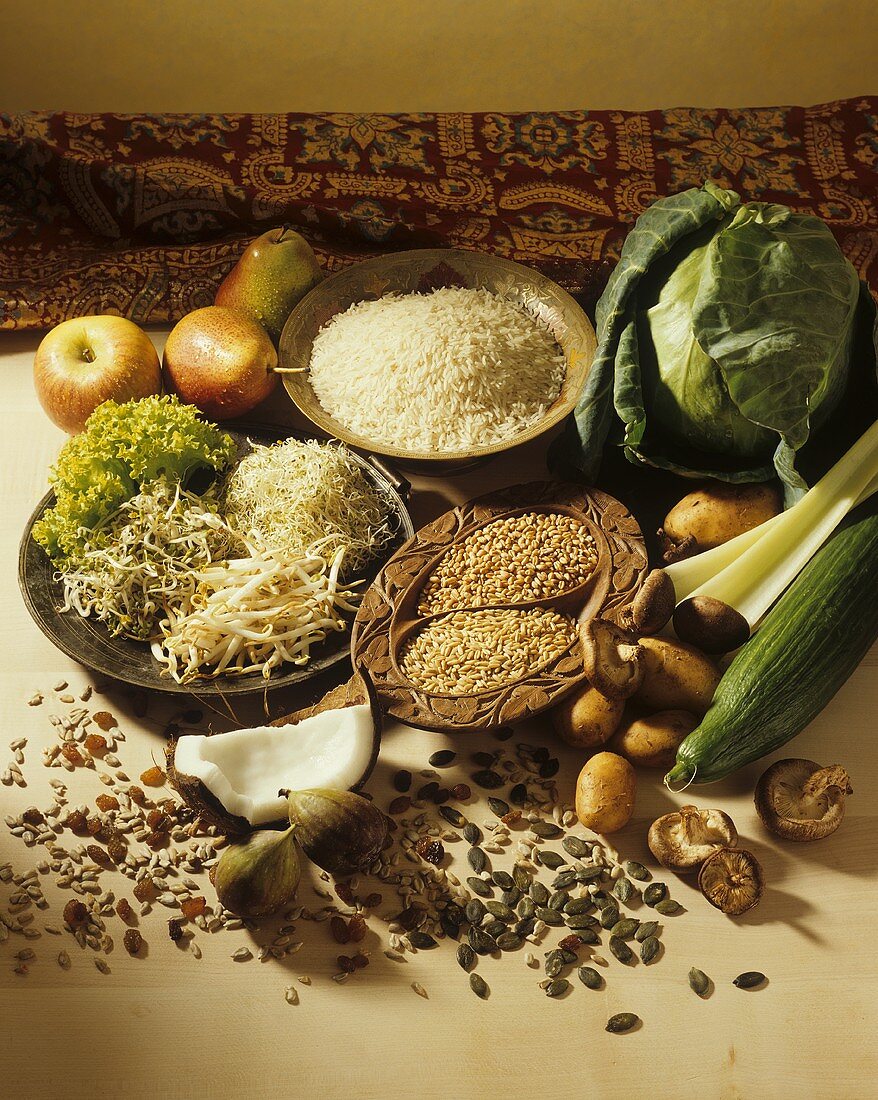 Healthy food for the Pitta type (Ayurvedic system)