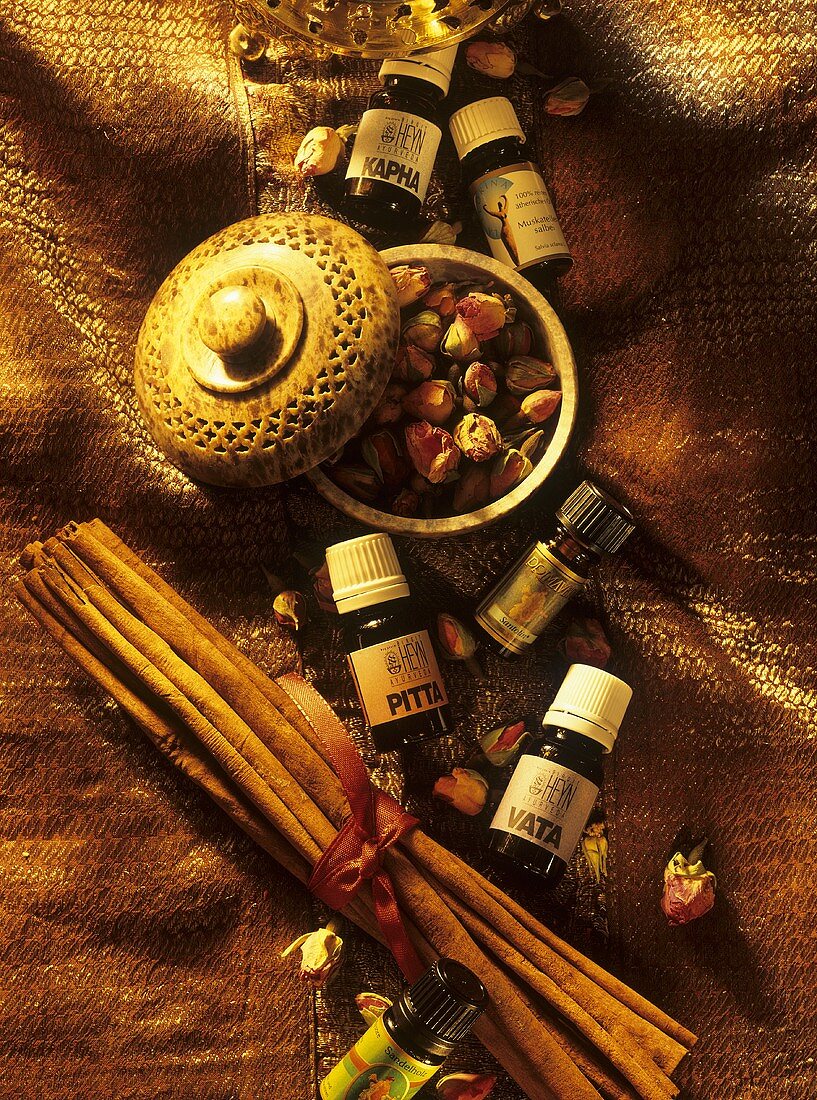 Essential oils for Ayurvedic aromatherapy