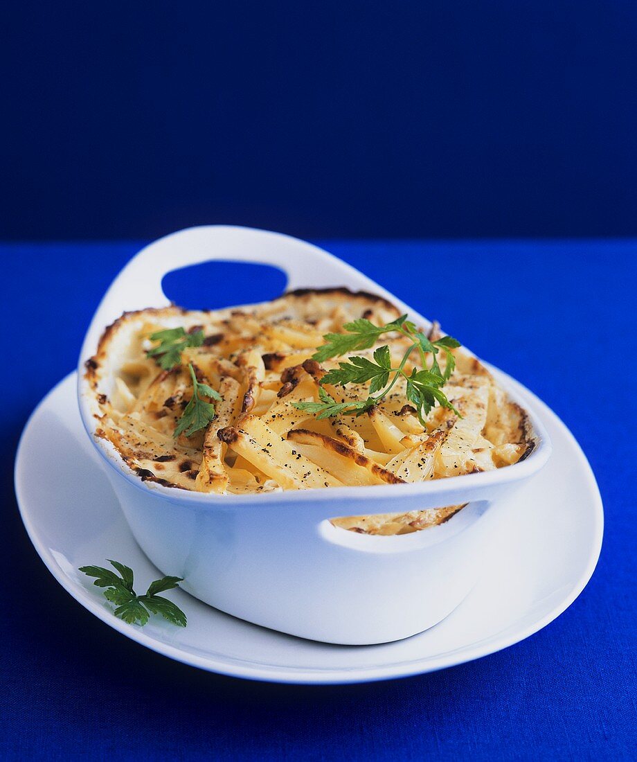 Fish and Chips Gratin