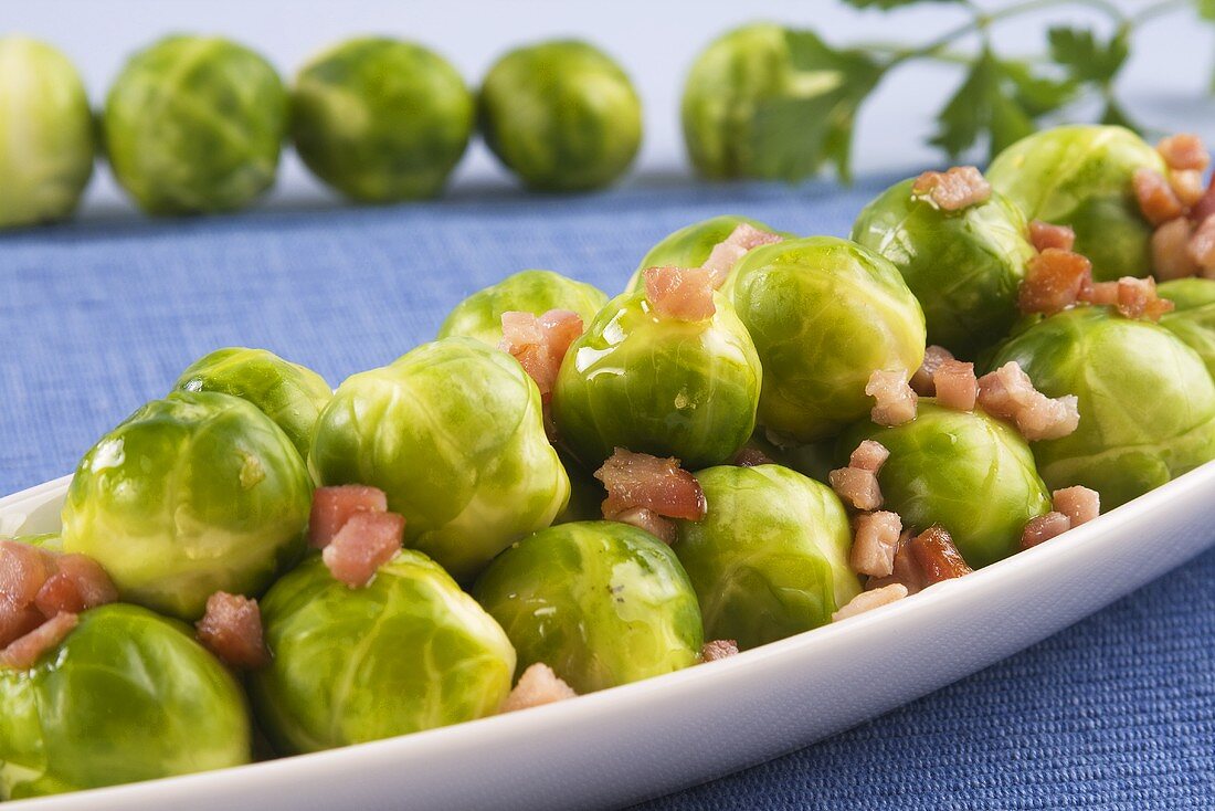 Brussels sprouts with bacon