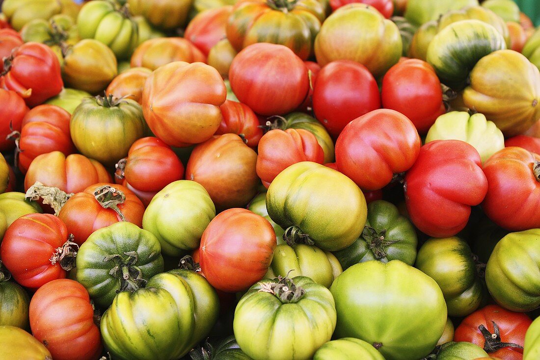 Tomatoes at the market