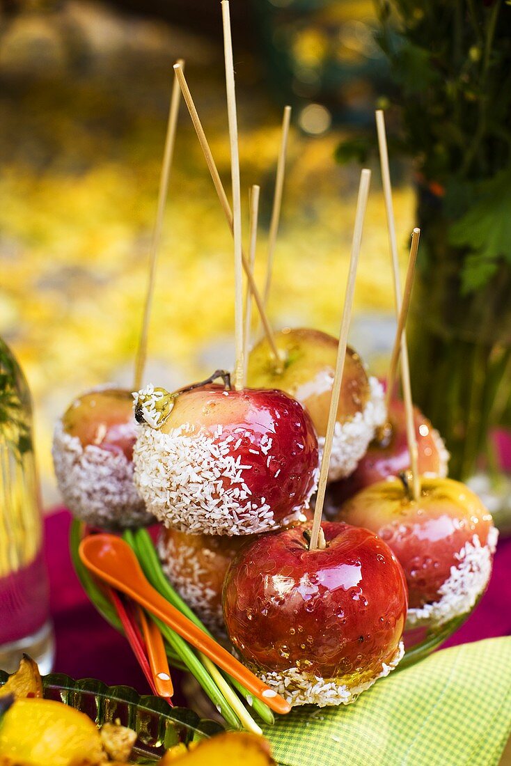 Toffee apples