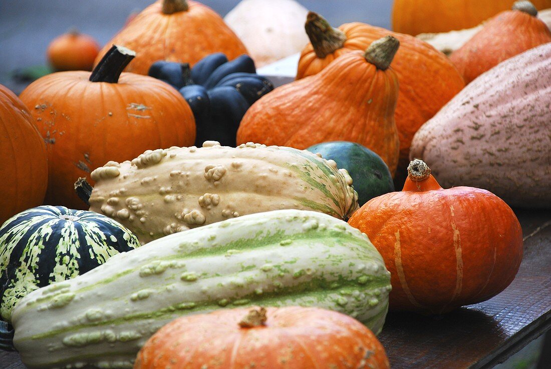 Assorted gourds