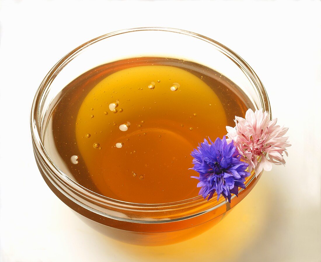 A bowl of honey