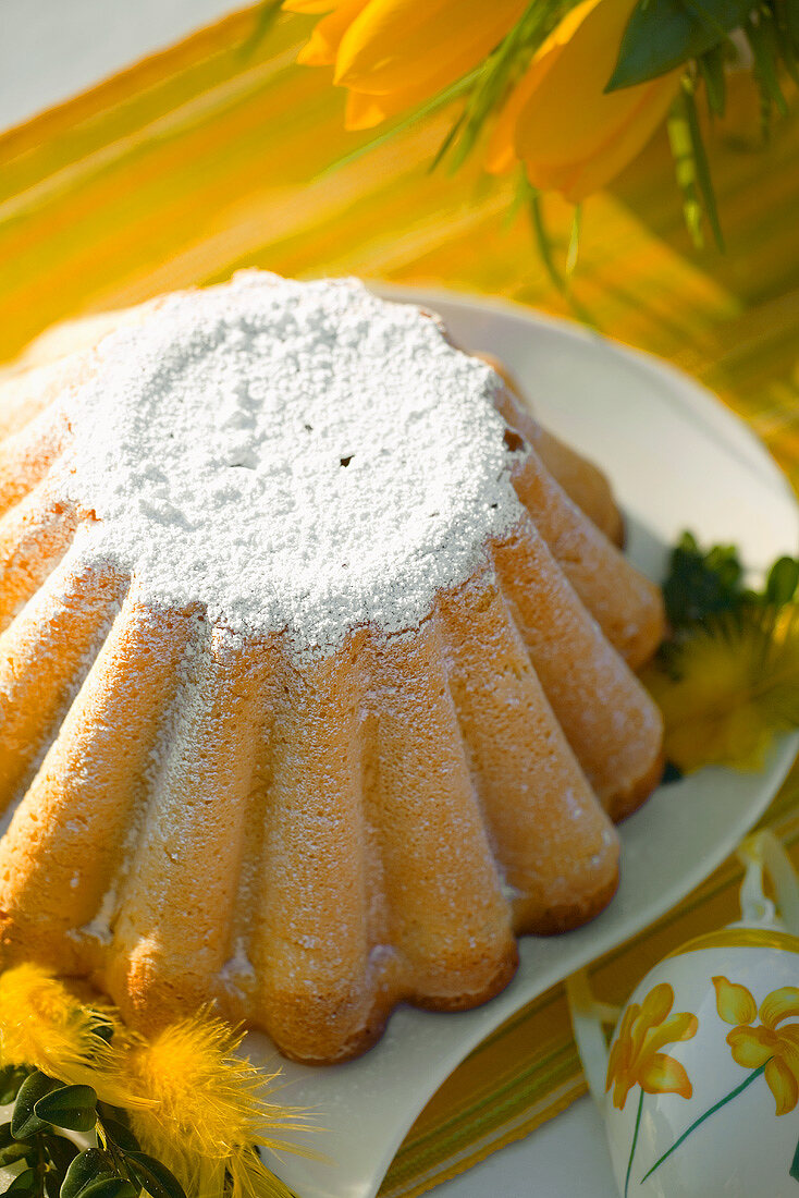 Ein Baba zu Ostern (Hefe-Napfkuchen, Polen)