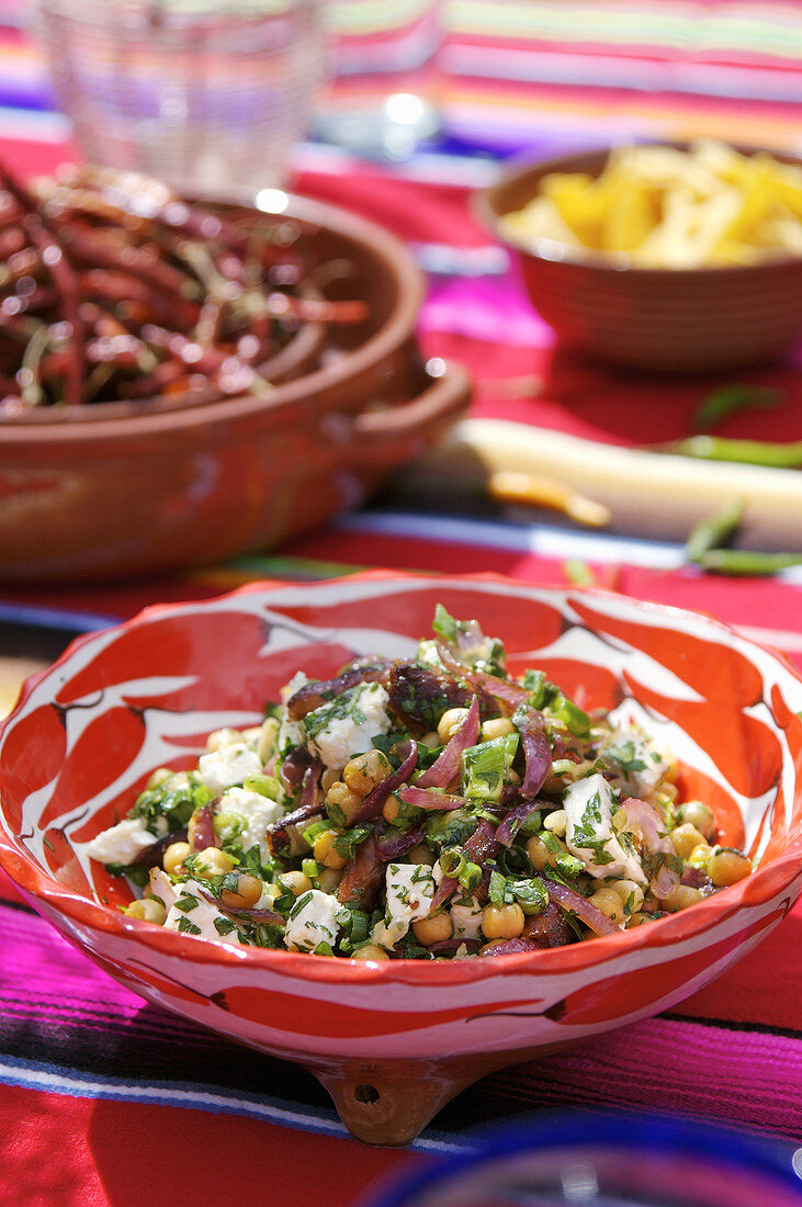 Chickpea salad (Mexico)