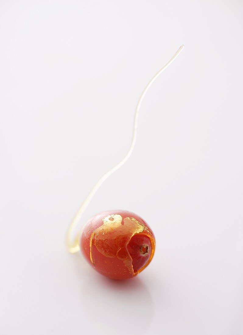 A caramelised cranberry