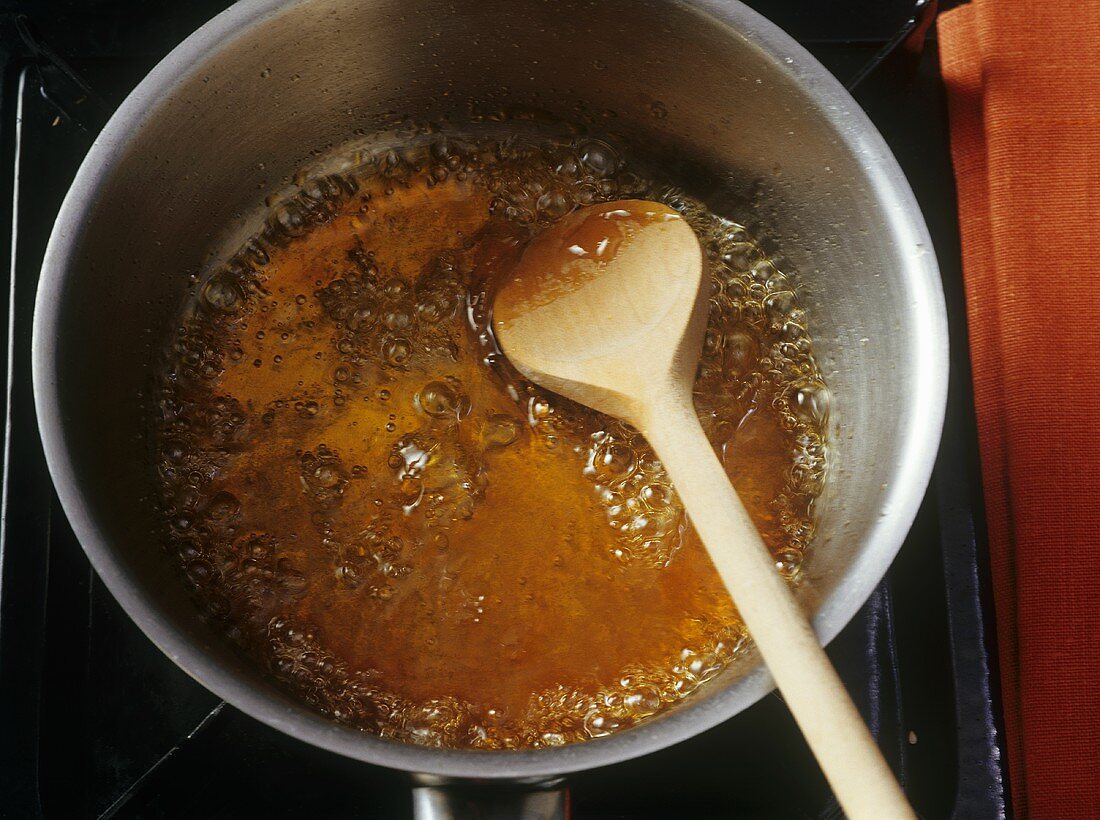 Making caramel
