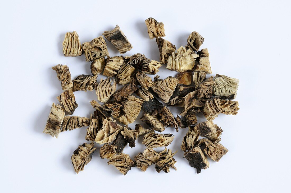 Dried black cohosh root