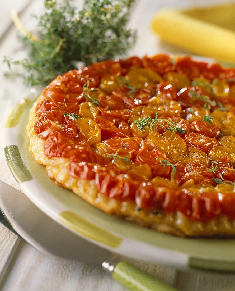 Tarte Tatin von Tomaten