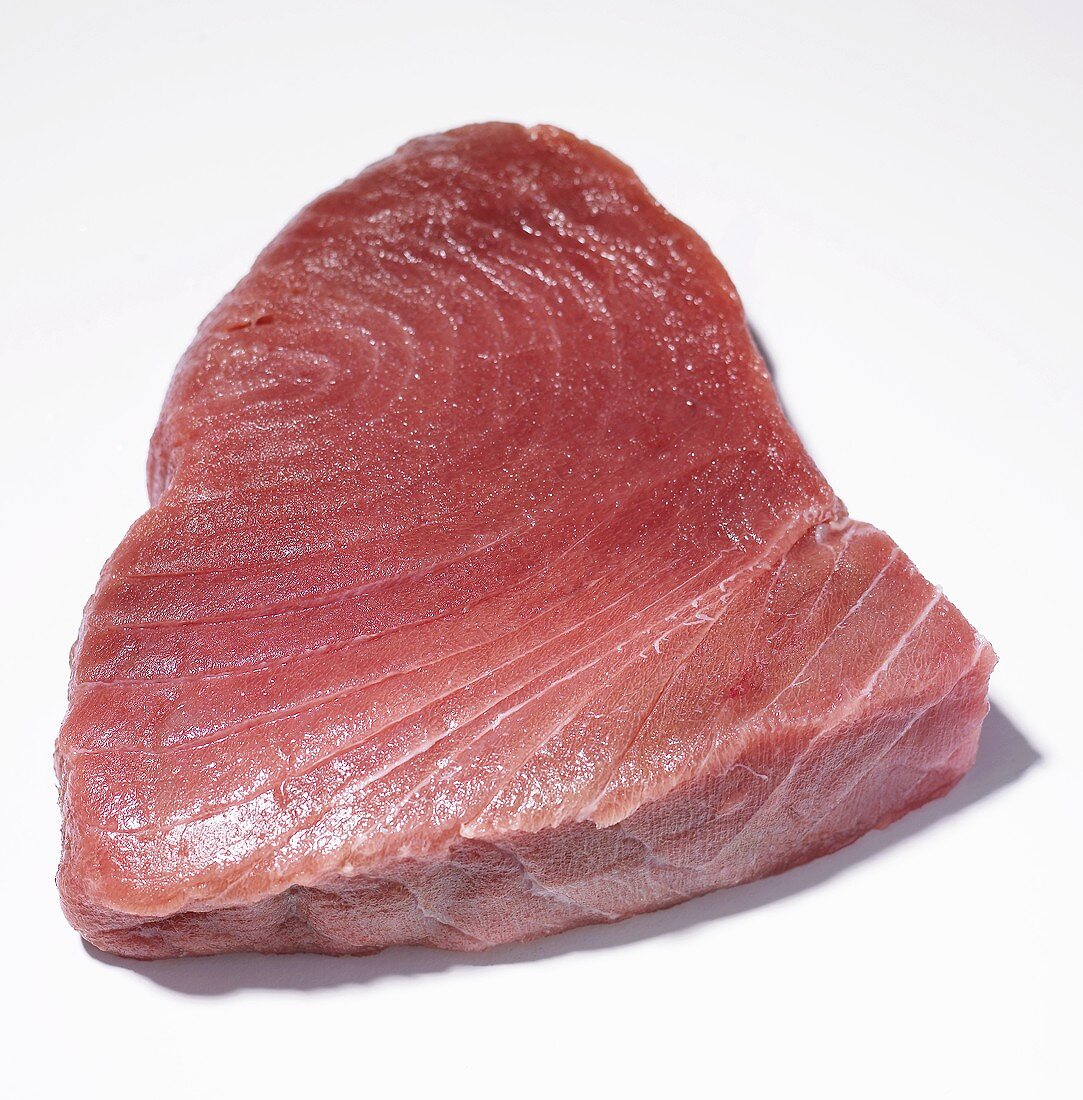 A slice of tuna