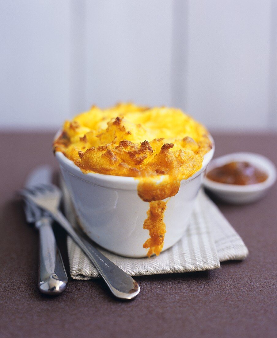 Shepherd's Pie mit Lamm und Curry