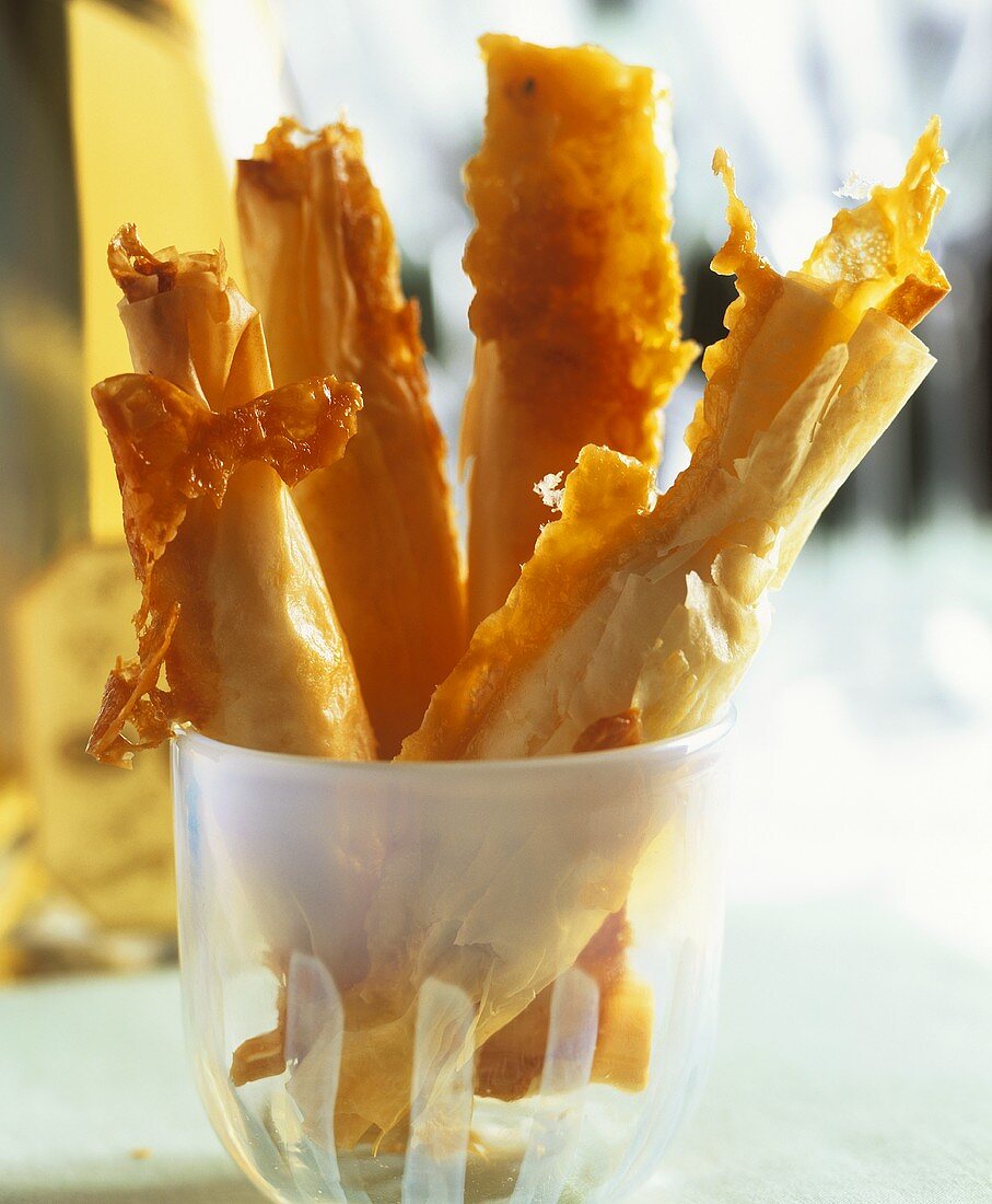 Crispy cheese sticks