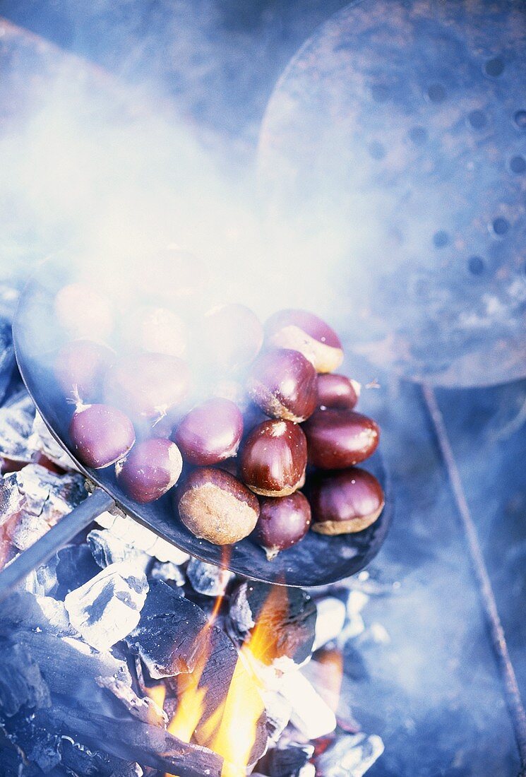 Roasting chestnuts