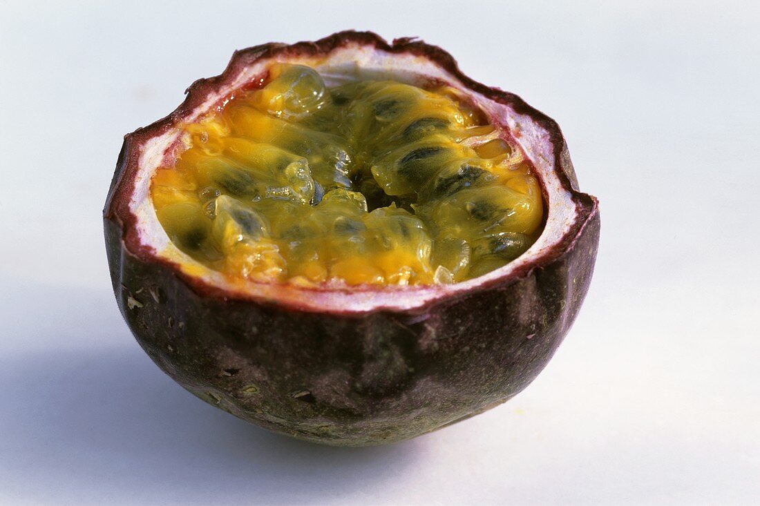 Half a passion fruit