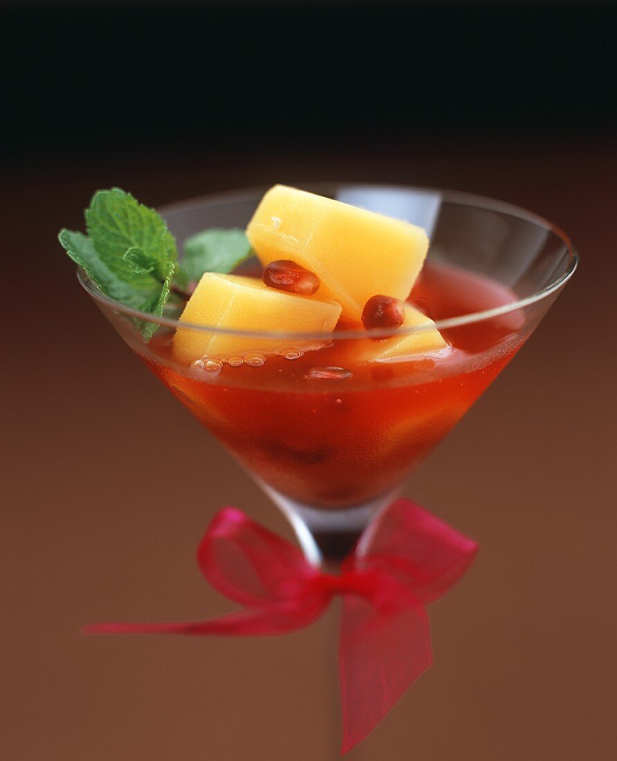 Pomegranate cocktail