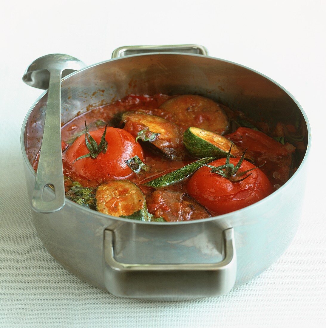 Ratatouille in a pot