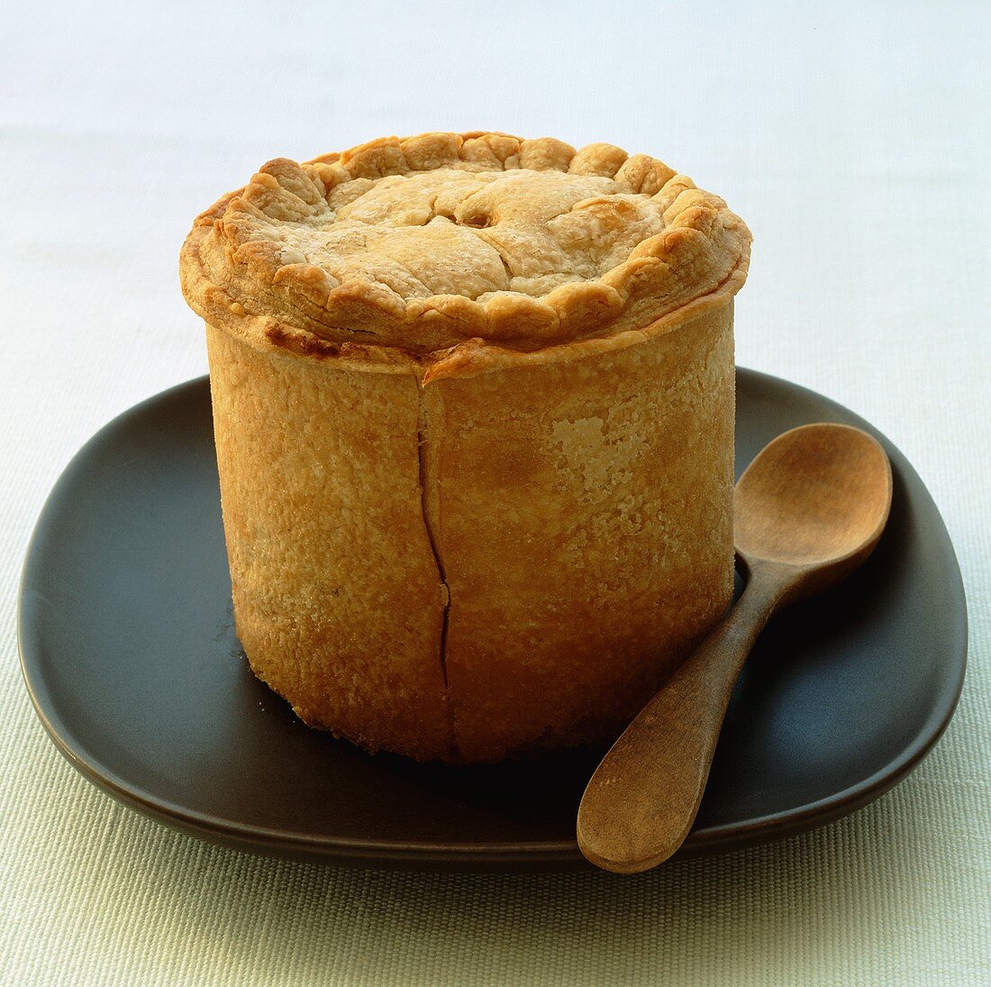 A chicken and ham pie