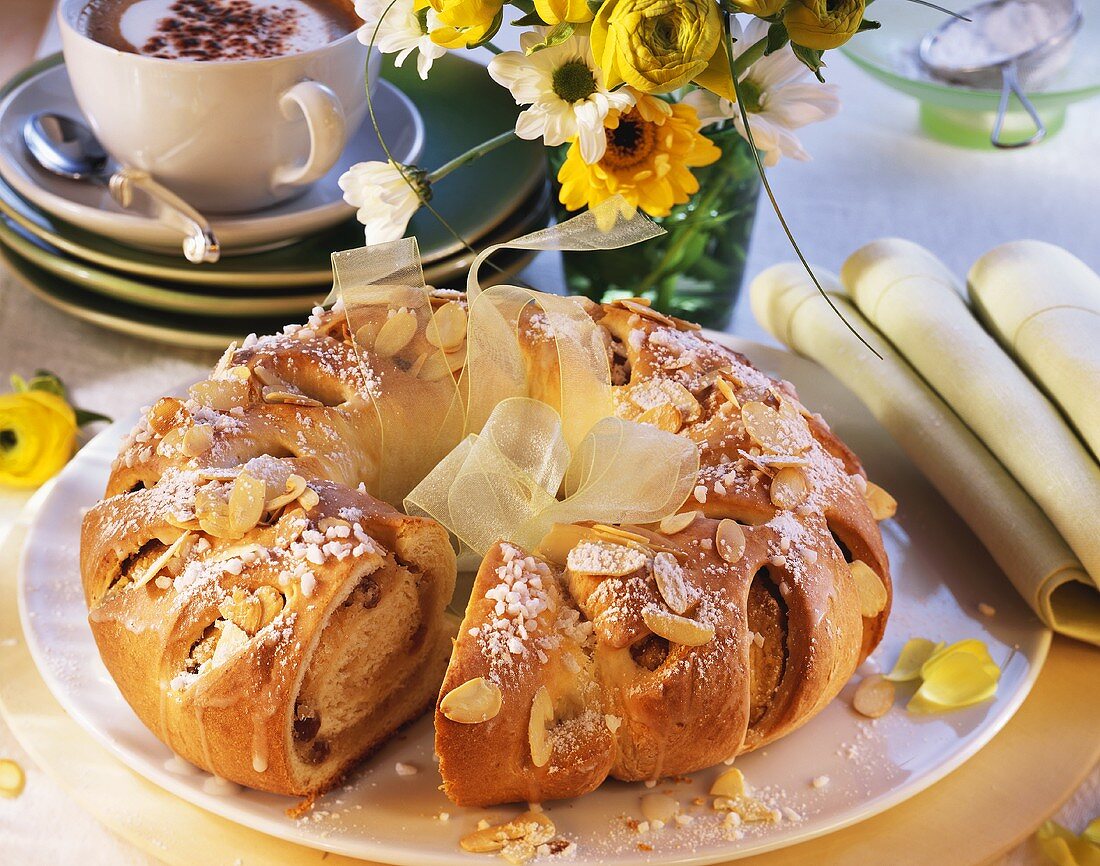 Almond wreath