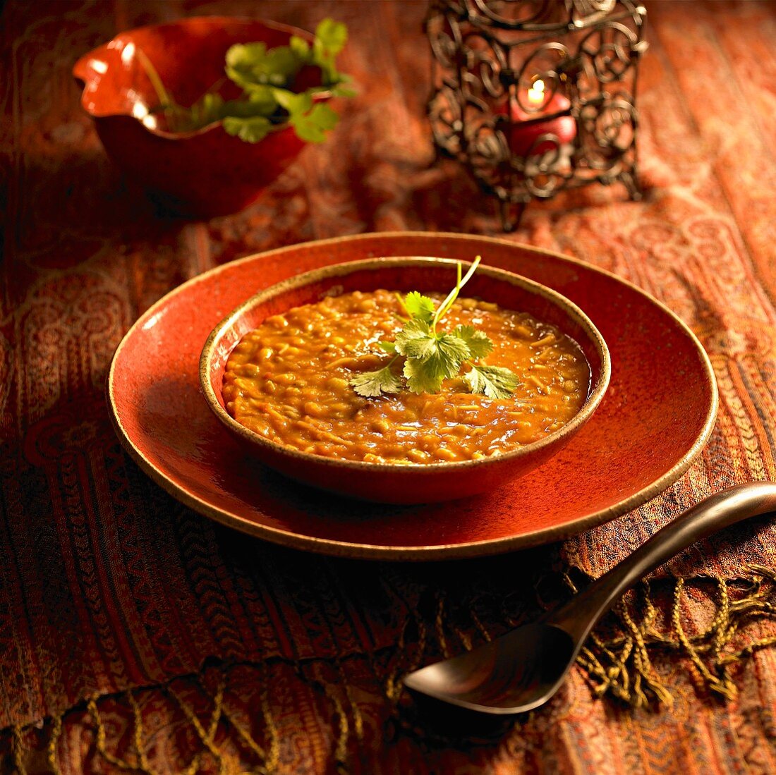 Harira (Ramadan soup with chick-peas, Morocco)