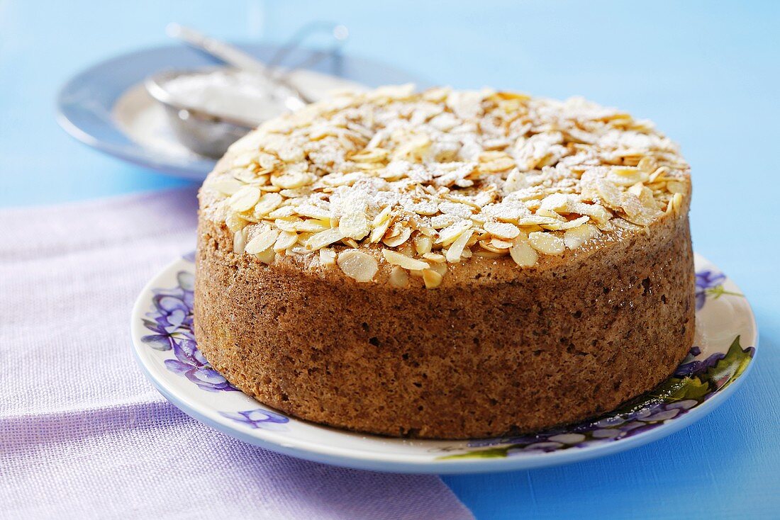 Potato and almond cake