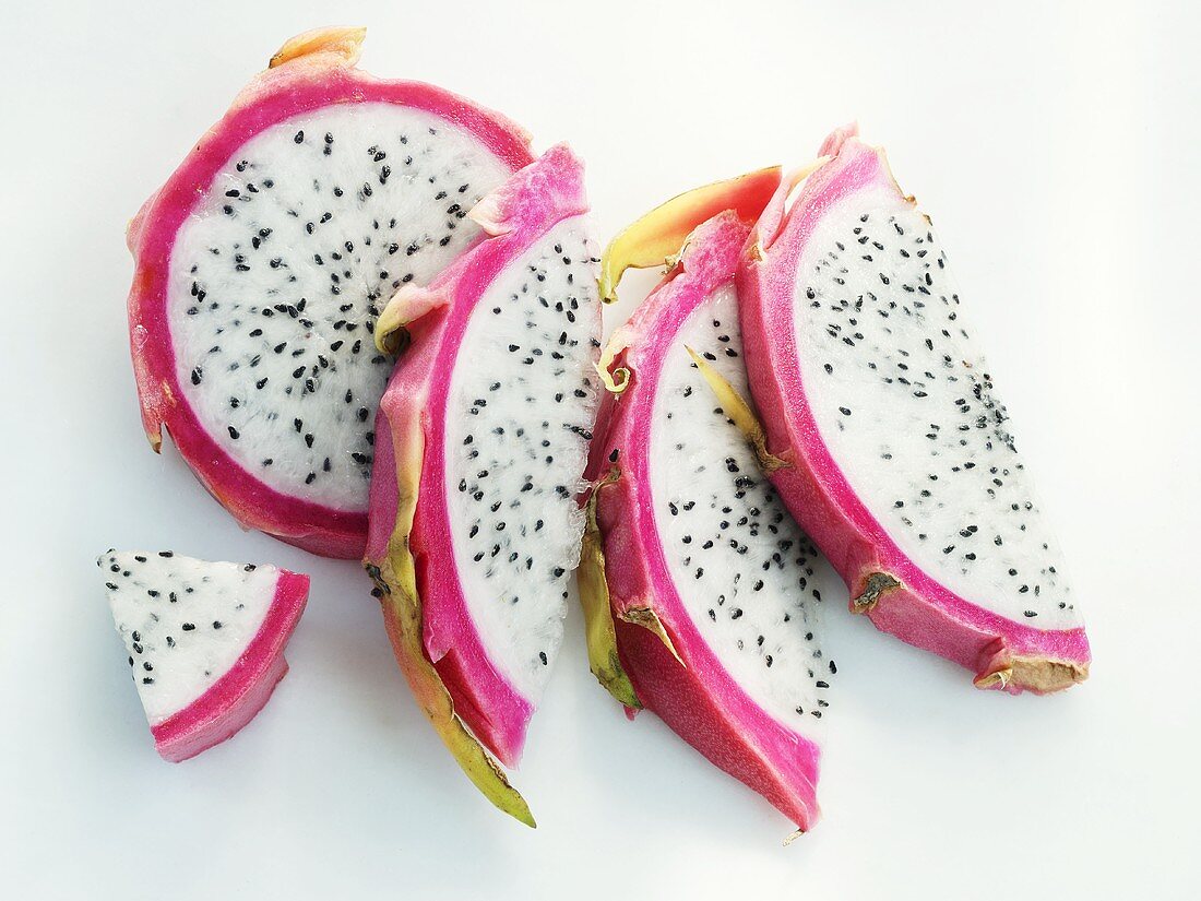 Pitahaya-Scheiben