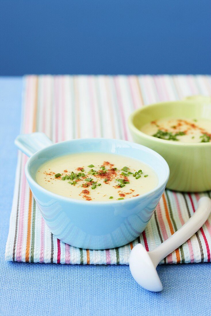 Cream of seafood soup